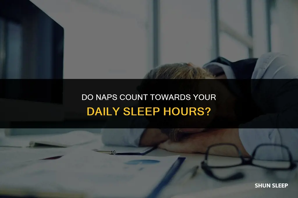 can naps count towards hours sleep