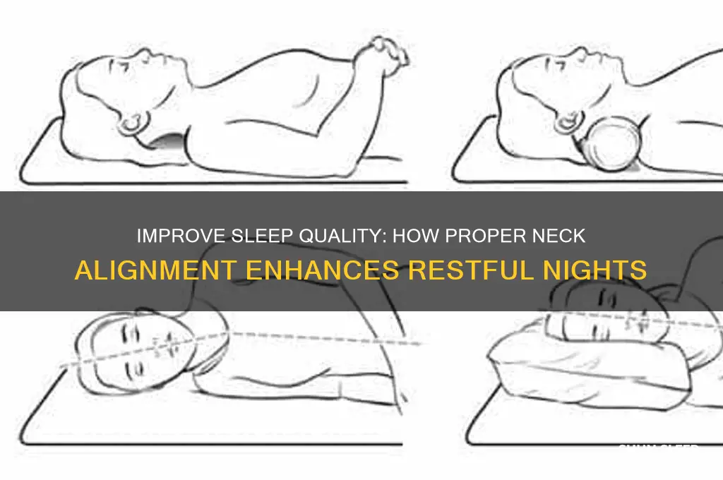 can neck alignment help sleeping