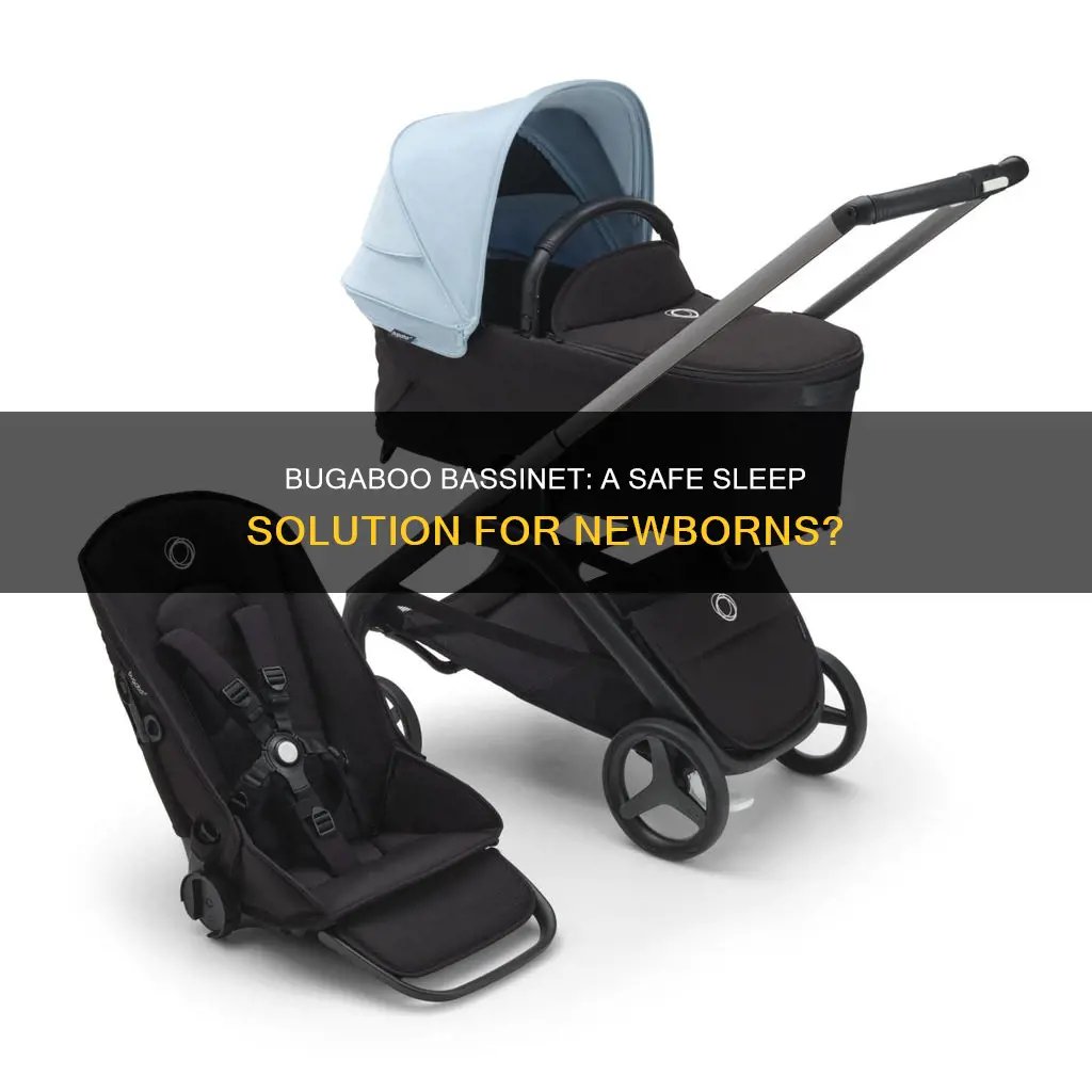 can newborn sleep in bugaboo bassinet