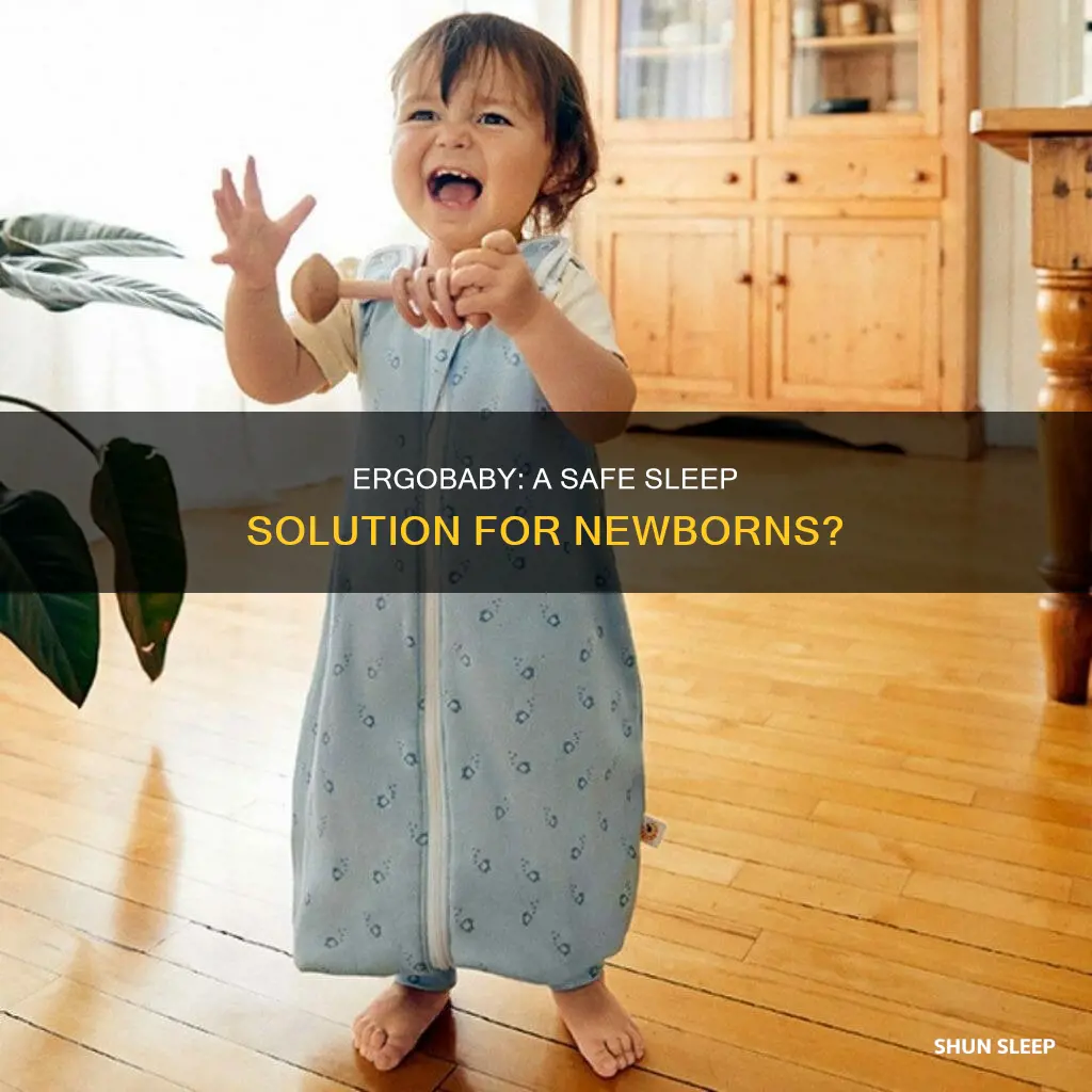 can newborn sleep in ergobaby