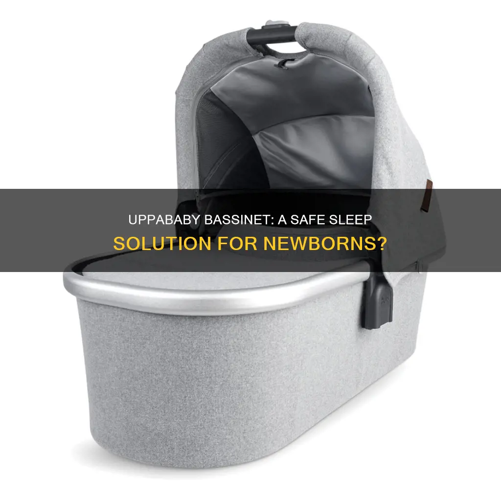 can newborn sleep in uppababy bassinet