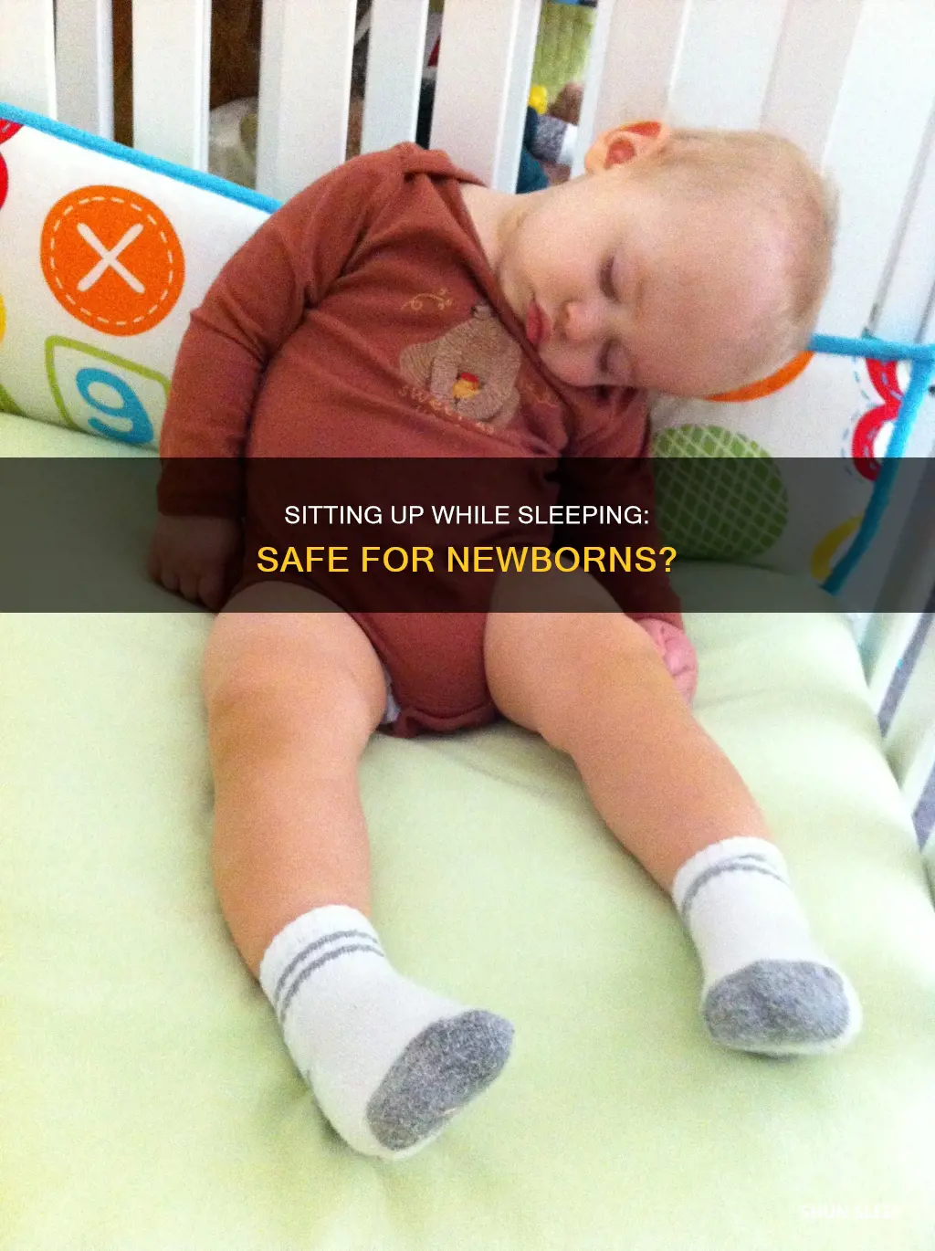 can newborn sleep sitting up