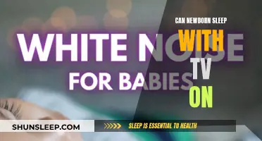 TV and Newborn Sleep: Is it Safe?