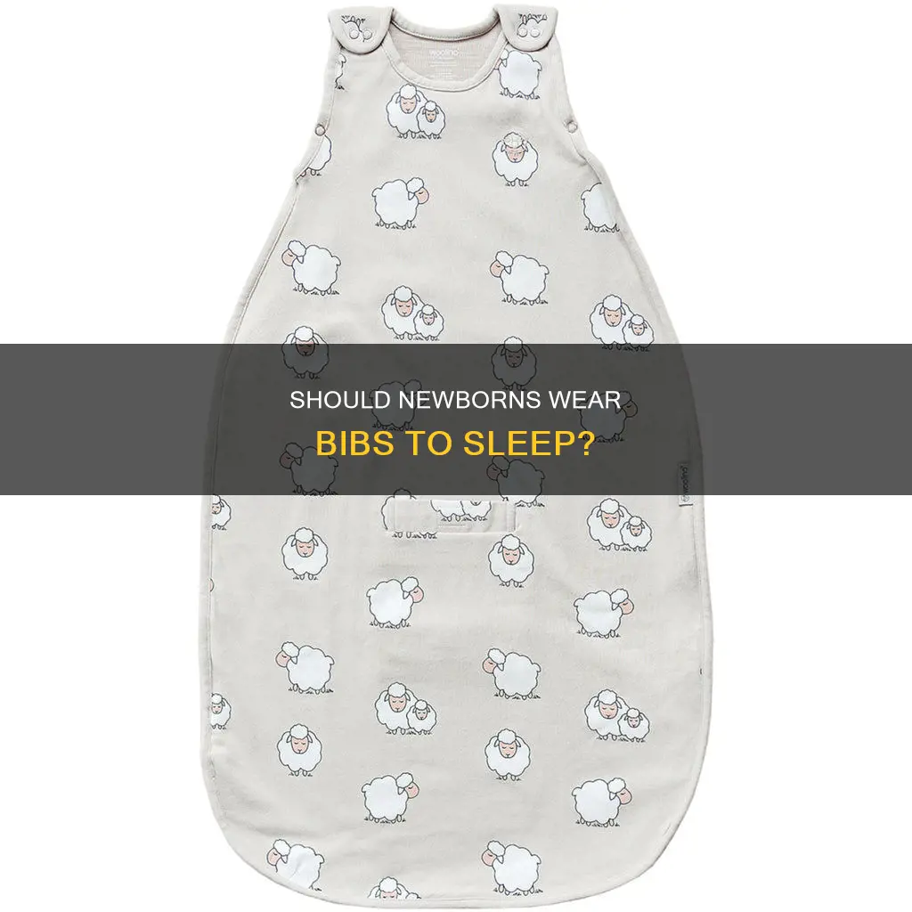 can newborn wear bibs to sleep