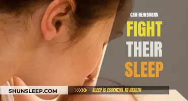 Newborns' Sleep: Fighting the Urge to Sleep