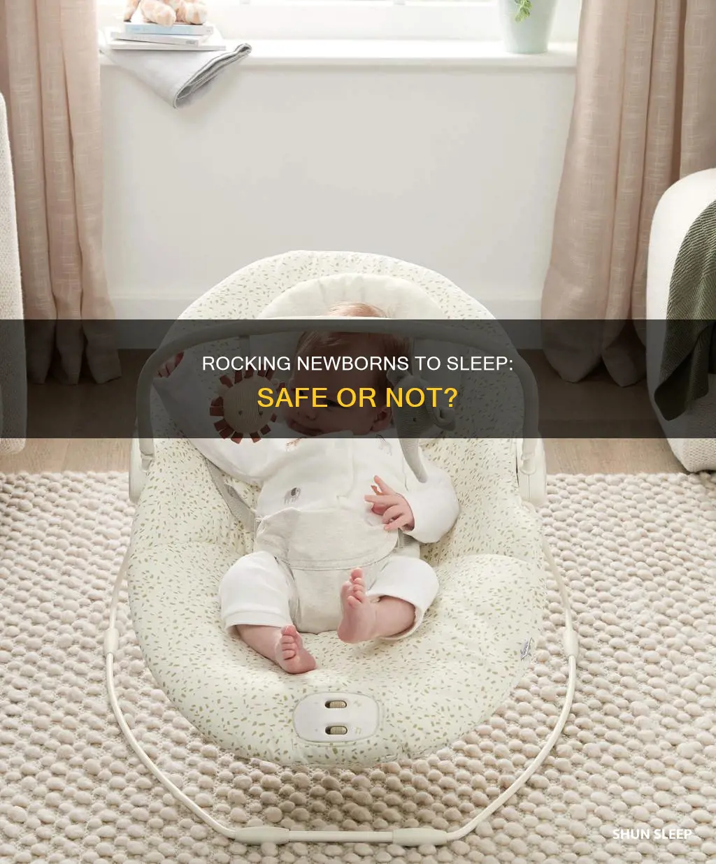 can newborns sleep in a rocker