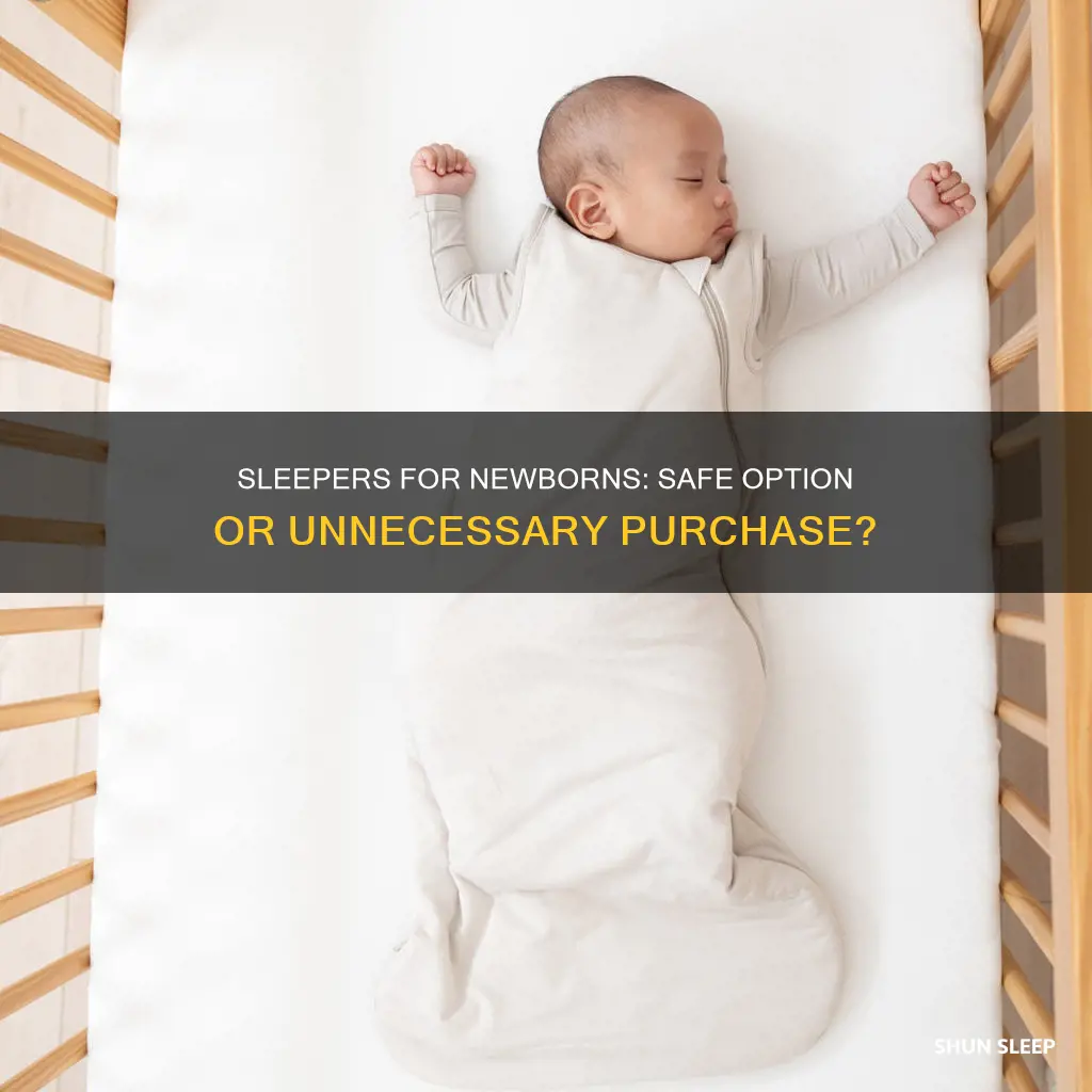can newborns sleep in a sleeper