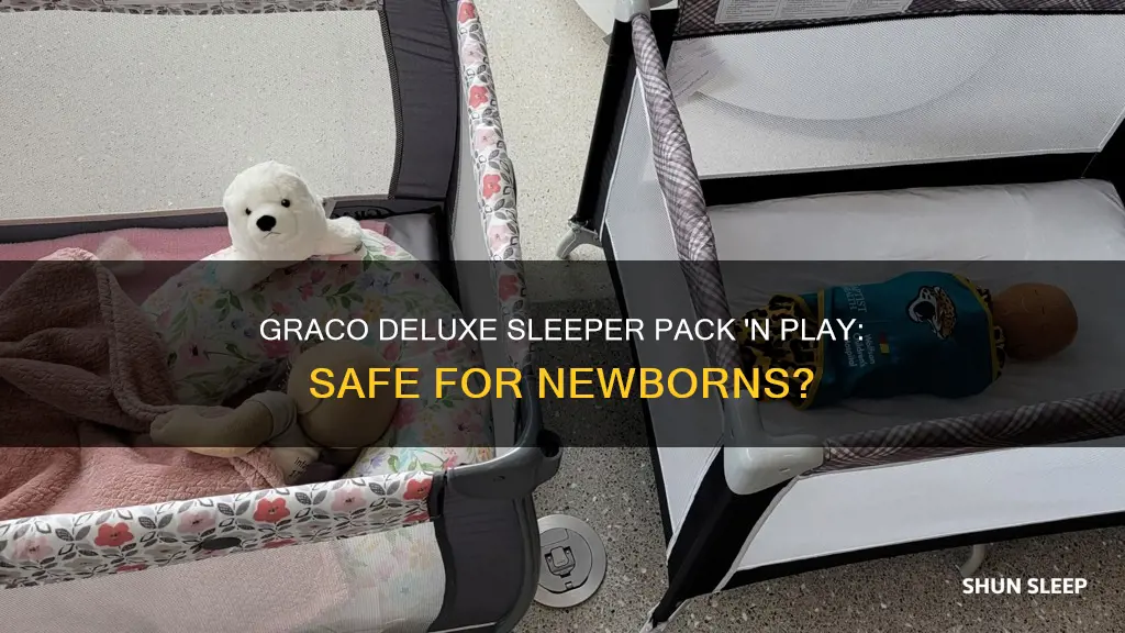 can newborns sleep in graco delux sleeper pack n play