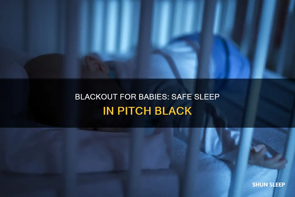 can newborns sleep in pitch black
