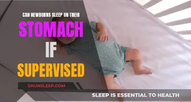 Supervised Stomach-Sleeping for Newborns: Safe or Not?