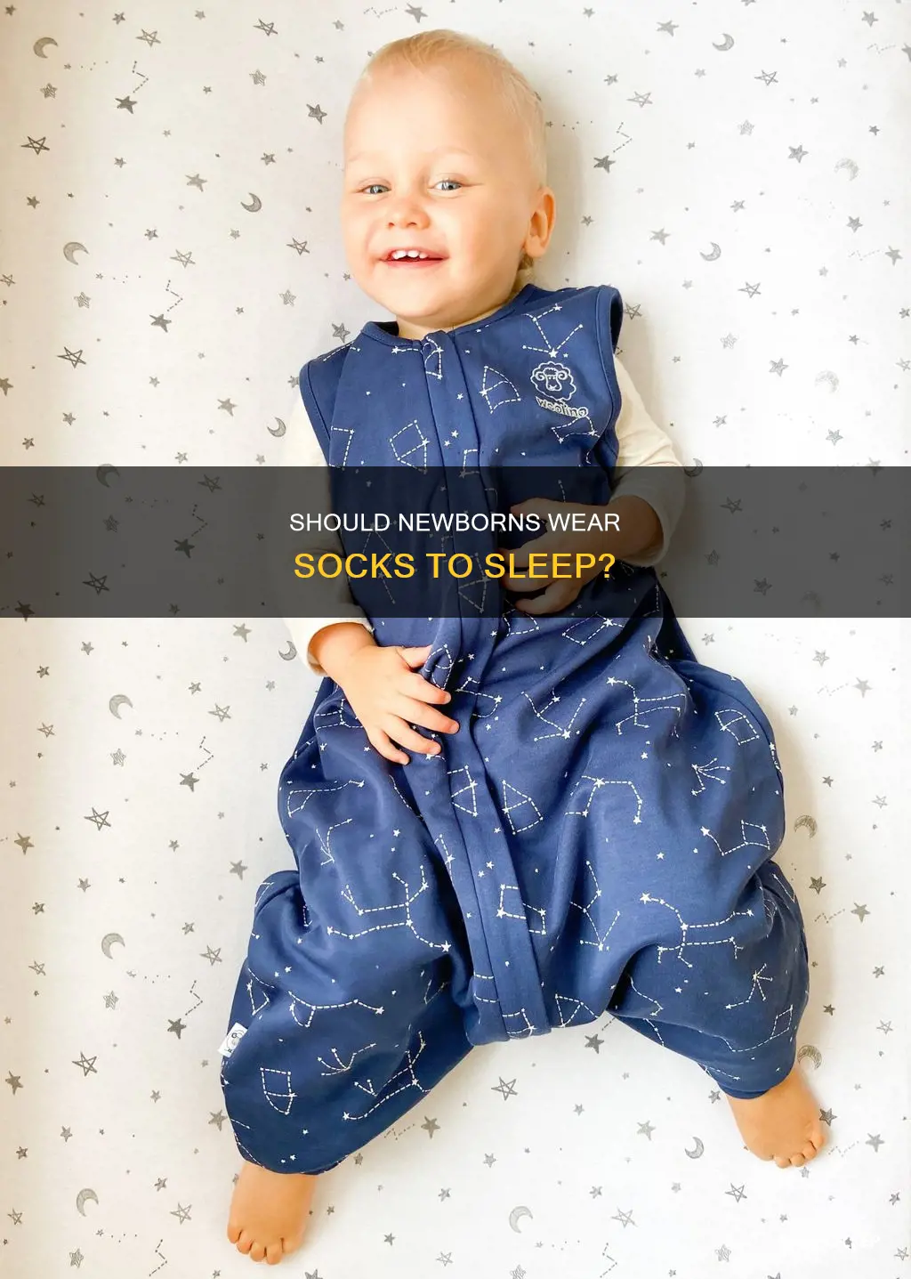 can newborns sleep with socks on