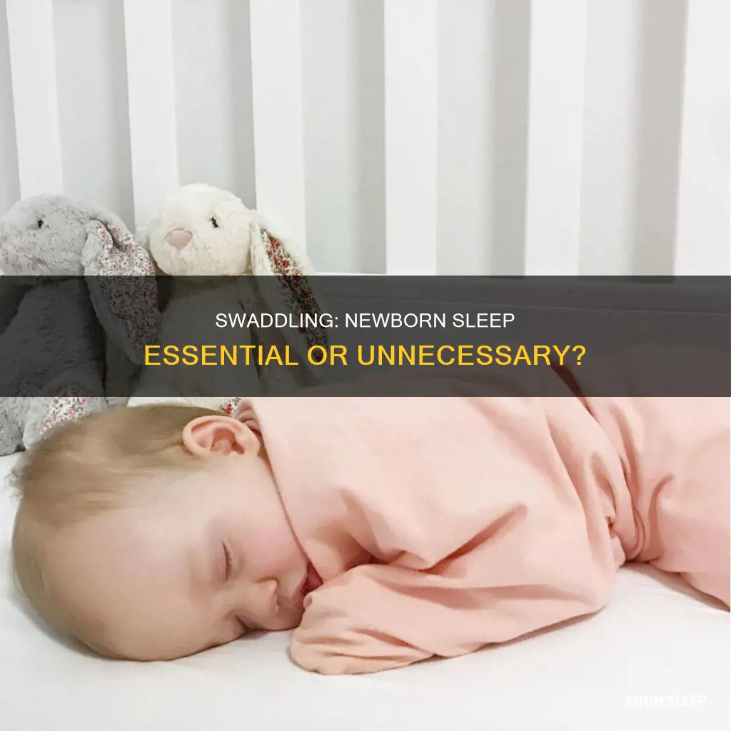 can newborns sleep without a swaddle