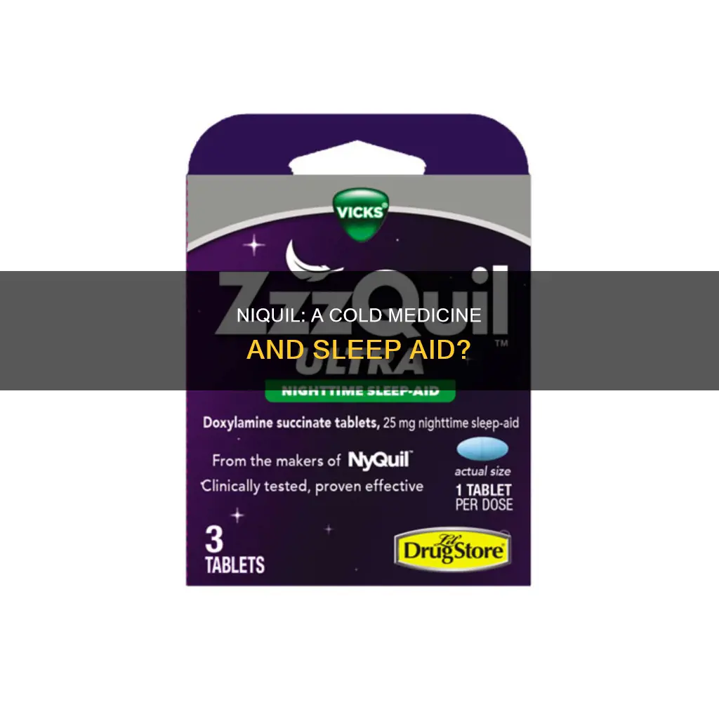 can niquil cold medicine be used as a sleeping aid
