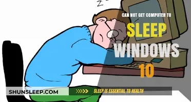 Troubleshooting Windows 10: Why Your Computer Won't Sleep and How to Fix It
