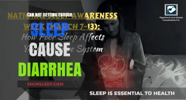 Lack of Sleep and Diarrhea: Understanding the Surprising Connection
