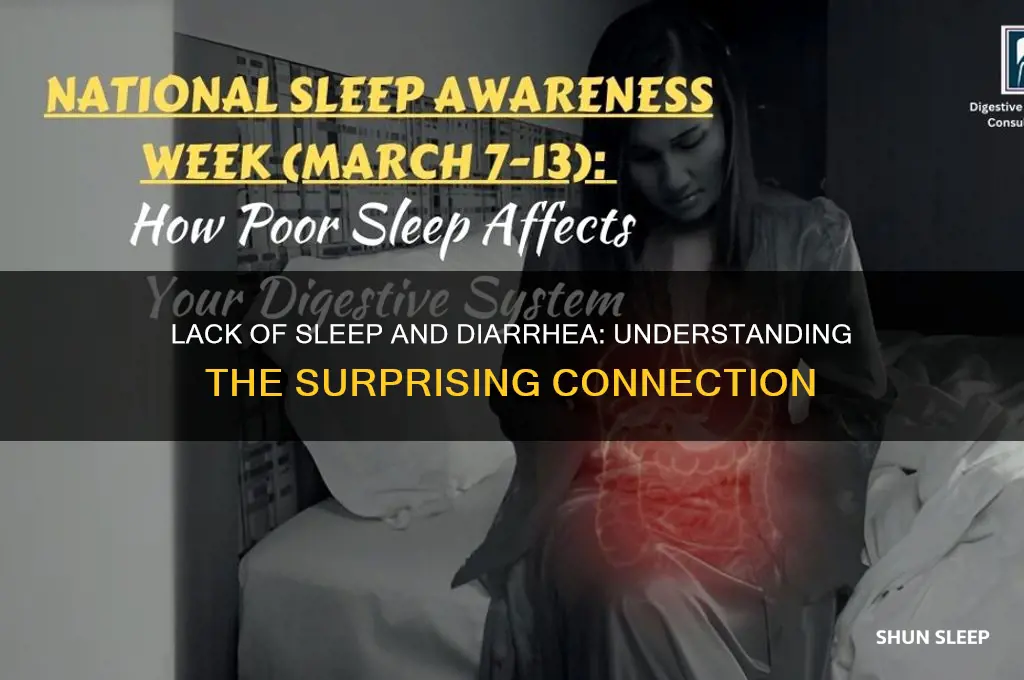 can not getting enough sleep cause diarrhea