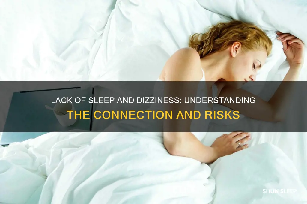 can not getting enough sleep cause dizziness