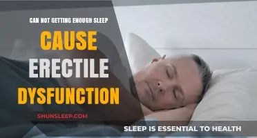 Sleep Deprivation and Erectile Dysfunction: Uncovering the Hidden Connection