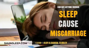 Lack of Sleep and Miscarriage: Understanding the Potential Risks