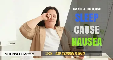 Lack of Sleep and Nausea: Unraveling the Surprising Connection