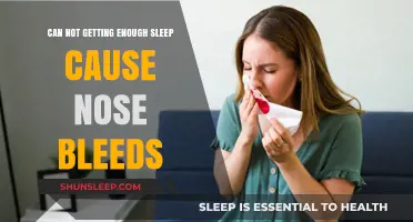 Lack of Sleep and Nosebleeds: Uncovering the Surprising Connection