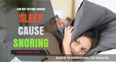 Lack of Sleep: A Hidden Culprit Behind Your Snoring Woes?
