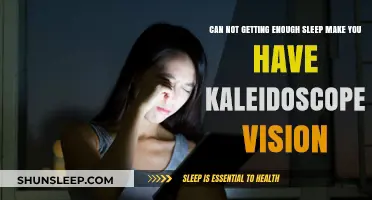 Sleep Deprivation and Kaleidoscope Vision: Unraveling the Surprising Connection