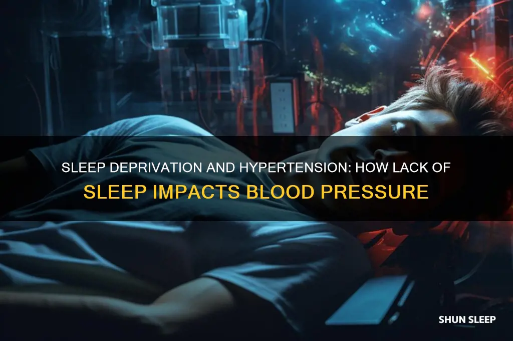 can not getting enough sleep raise your blood pressure