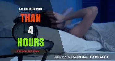Sleepless Nights: Unraveling the Mystery of 4-Hour Sleep Limits