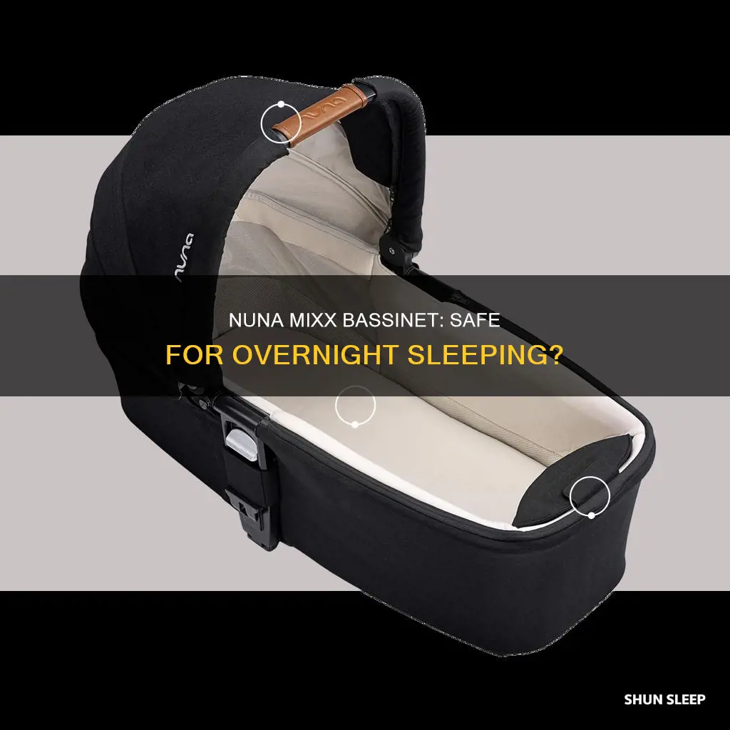 can nuna mixx bassinet be used for overnight sleeping