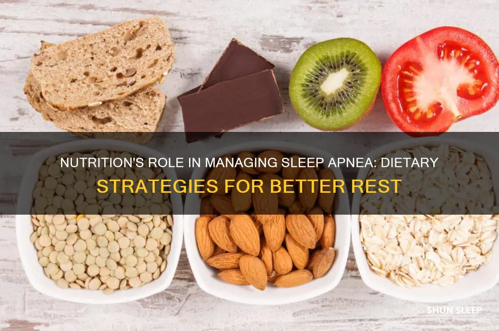 can nutrition help sleep apnea