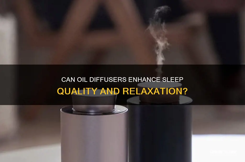 can oil diffusers help you sleep