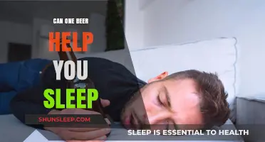 One Beer Before Bed: Does It Really Improve Sleep Quality?