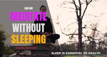 Meditation vs Sleep: Can You Do Both?