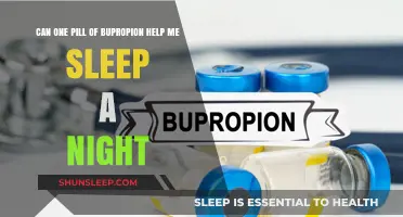 Bupropion for Sleep: Can One Pill Aid a Restful Night?