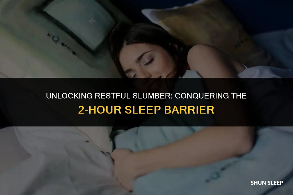 can only sleep 2 hours at a time