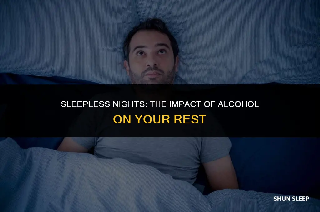 can only sleep 3 hours after drinking