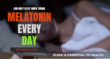 Breaking Free from Daily Melatonin Dependence for Sleep