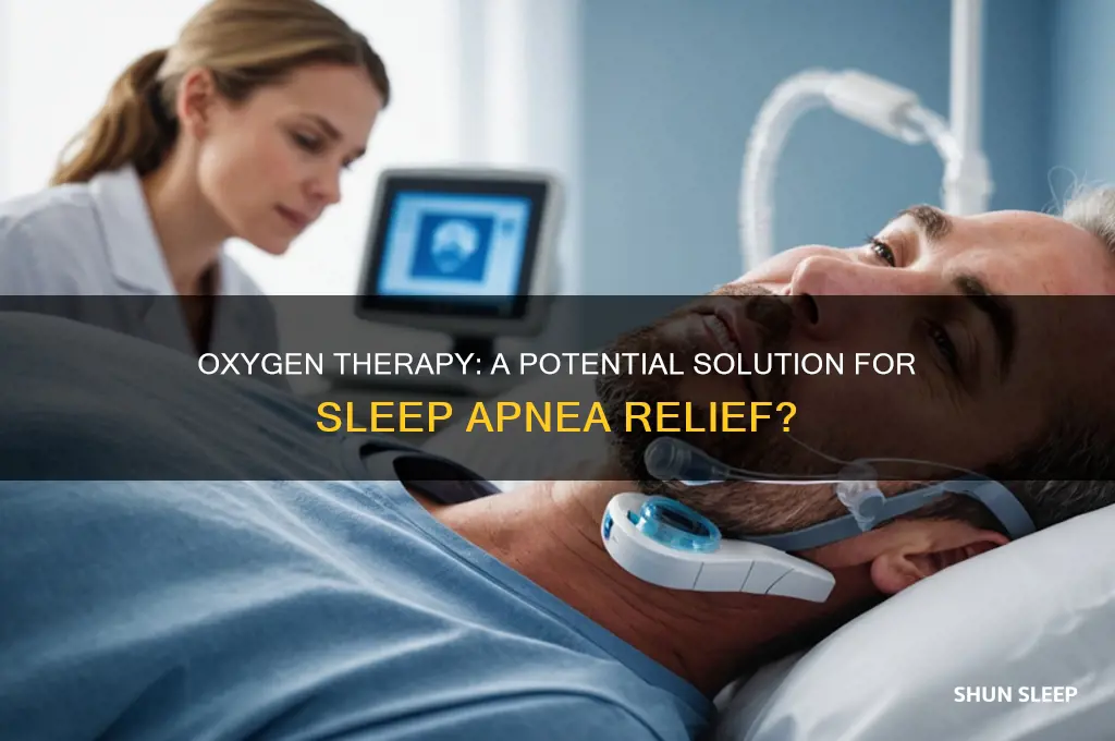 can oxygen help sleep apnea