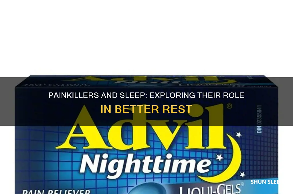 can painkillers help with sleep