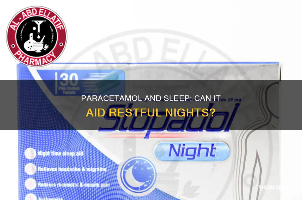 can paracetamol help me sleep