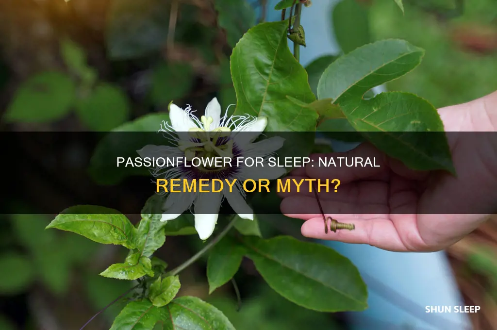 can passionflower help you sleep