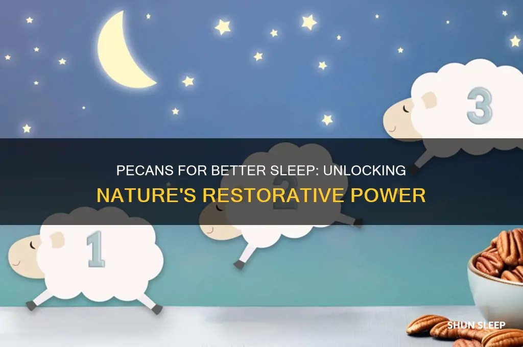 can pecans help you sleep