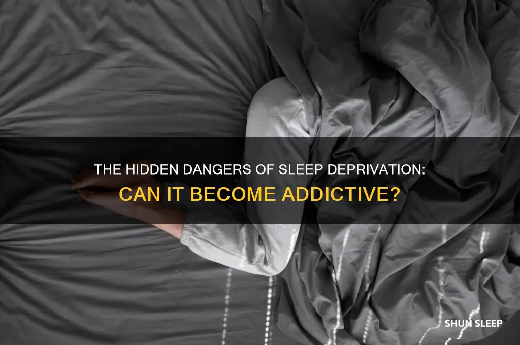 can people get addicted to sleep deprevation