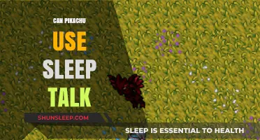 Pikachu's Sleep Talk: What Moves Can It Use?