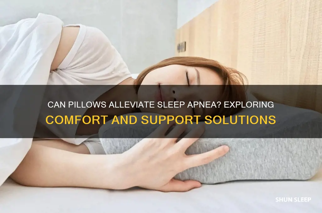can pillow help sleep apnea