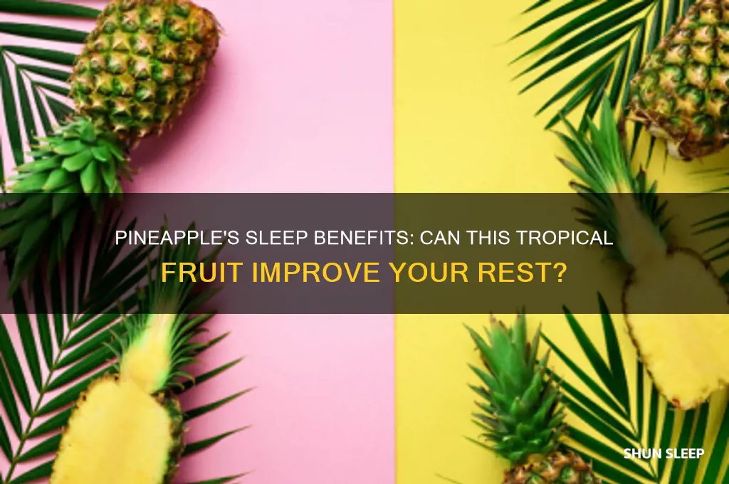 can pineapple help you sleep