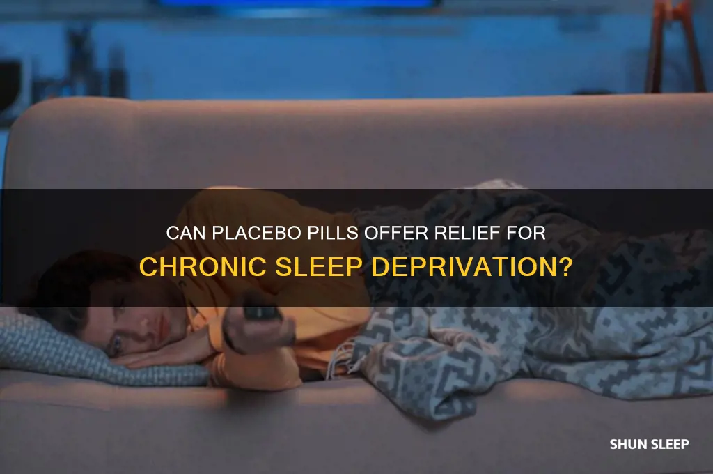 can placebo help sleep deprivation