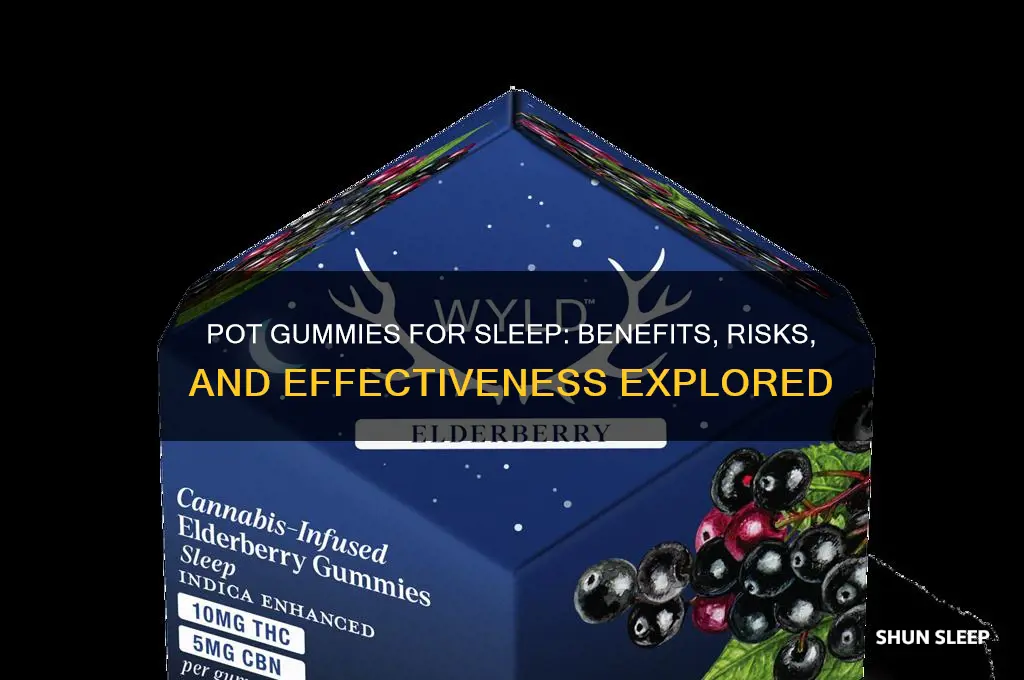 can pot gummies help with sleep