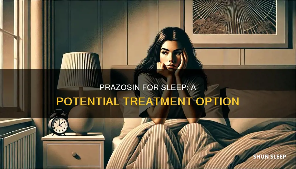 can prazosin be used for sleep